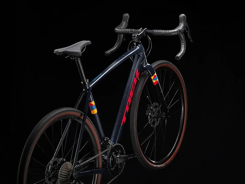 Trek Checkpoint Alr 5 Gravel Bike 2023 Nautical Navy/ Red-1